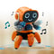 Dance Music 6 Claws Robot, Octopus Spider Robot Vehicle with LED Lights, Singing, Dancing Toy for Kids, Birthday Gift