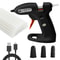 Cordless Hot Melt Glue Gun for DIY Crafts, Small Household Glue Gun with 30 Mini Clear Sticks, Arts Craft Repair Tool