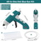 Cordless Hot Melt Glue Gun 20W with Type-C Charging, Portable Fast Heating Glue Gun and Stick Kit, Glue Sticks Included