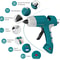 Cordless Hot Melt Glue Gun 20W with Type-C Charging, Portable Fast Heating Glue Gun and Stick Kit, Glue Sticks Included