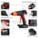 Rechargeable Electric Cordless Hot Melt Glue Gun, DIY Repair Tool, Air Gun Compatible with 11mm Glue Stick