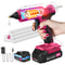 Cordless Hot Glue Gun Rechargeable, 20V Battery Powered Full Size Glue Gun, Quick 5 Min Preheat for DIY Crafts Repair