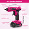Cordless Hot Glue Gun Rechargeable, 20V Battery Powered Full Size Glue Gun, Quick 5 Min Preheat for DIY Crafts Repair
