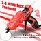 Hot Melt Glue Gun with Glue Sticks, Industrial Heavy Duty Glue Gun DIY Household for Sealing Arts Crafts