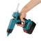 Cordless Hot Melt Glue Gun for Makita 18V Battery, DIY Electric Repair Tool, 11mm Glue Sticks for Crafts and Repairs