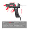 Hot Glue Gun Dual Power, Glue Sticks 11mm, Preheating Gluegun for Crafts, Wood, Electronics Repair