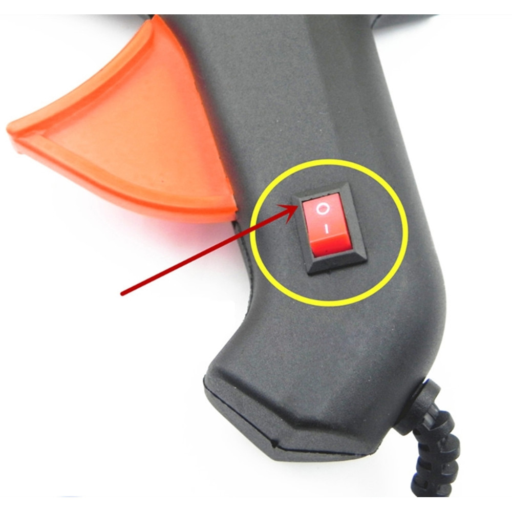 Car Hot Melt Glue Gun 12V Small Hot Glue Gun Mini Precision, Portable Hot Adhesive Gun for Crafts, Wood, Electronics