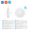 WiFi Tuya Smart Smoke and CO Detector 2 in 1 Version, Carbon Monoxide Alarm for Kitchen, Parlor, Shop Fire Safety Sensor