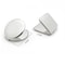 Stainless Steel Portable Women Makeup Mirror Hand Pocket FoldedSide Cosmetic Small Travel Compact M 4