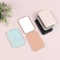 Small Solid Color Makeup Mirror, Mini Folding Portable Mirror for Women Men, High Quality PU Leather Pocket Glass