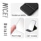 Small Solid Color Makeup Mirror, Mini Folding Portable Mirror for Women Men, High Quality PU Leather Pocket Glass