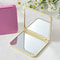 Portable 2-Face Makeup Mirror Square, Compact Hand Pocket Double-Sided Makeup Mirror, Cute Girls Gift Multiple Colors