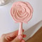 Retro Rose Flower Handheld Vanity Mirror 3D Stereo Cosmetic Makeup Compact Mirror For Women Girl Bi 1