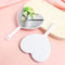 Sweet Girl Style Makeup Mirrors Handheld, Fashion Love Makeup Mirror, Cute Portable Heart Shaped Beauty Mirror for Daily
