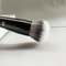 Black Dual Fiber Stippling Foundation Brush, Pro Diffuser Makeup Brush Tool, Smooth Blending for Liquid and Foundation