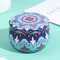 Drum Shaped Tin Tin Box High Quality Storage Case, Party Supplies, Candle Making Kit Holder, Small Item Organizer