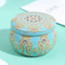 Drum Shaped Tin Tin Box High Quality Storage Case, Party Supplies, Candle Making Kit Holder, Small Item Organizer