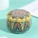Drum Shaped Tin Tin Box High Quality Storage Case, Party Supplies, Candle Making Kit Holder, Small Item Organizer