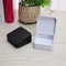 Mini Tinplate Storage Box, Square Small Tin Box Portable, Solid Color Packaging Tins Container Coin Jewelry Box Geometri
