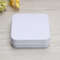 Mini Tinplate Storage Box, Square Small Tin Box Portable, Solid Color Packaging Tins Container Coin Jewelry Box Geometri