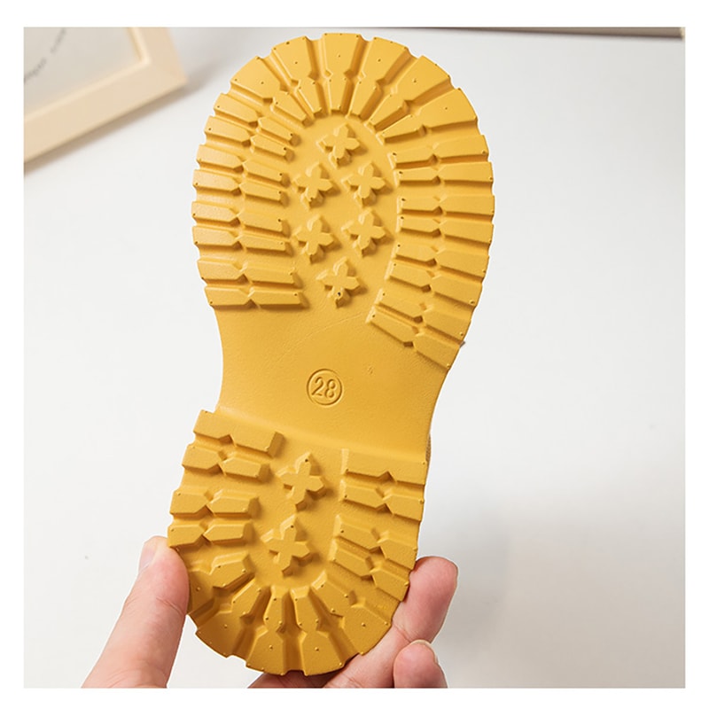 PU Leather Autumn Fashion Boots For Girls, Trend Teenager Girl's Boots, Waterproof Platform Kids Boots