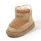 Luxury Fashion Cute Soft Kids Snow Boots, Winter Girls Short Boots Plush, Outdoor Non Slip School Hiking Cotton Shoes