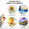 Paint Brushes Set for Watercolor Acrylic Oil, Nylon Hair Wood Handle, Professional Art Supplies for Kids and Adults