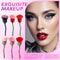Rose Makeup Brush Personalized Rose Powder Brush, Large Single Powder Brush, Soft Synthetic Beauty Tool for Daily Makeup