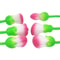 6pcs Rose Flower Makeup Brush Set, Professional Face Foundation Colour Powder Eye Shadow Cosmetic Blush Brushes