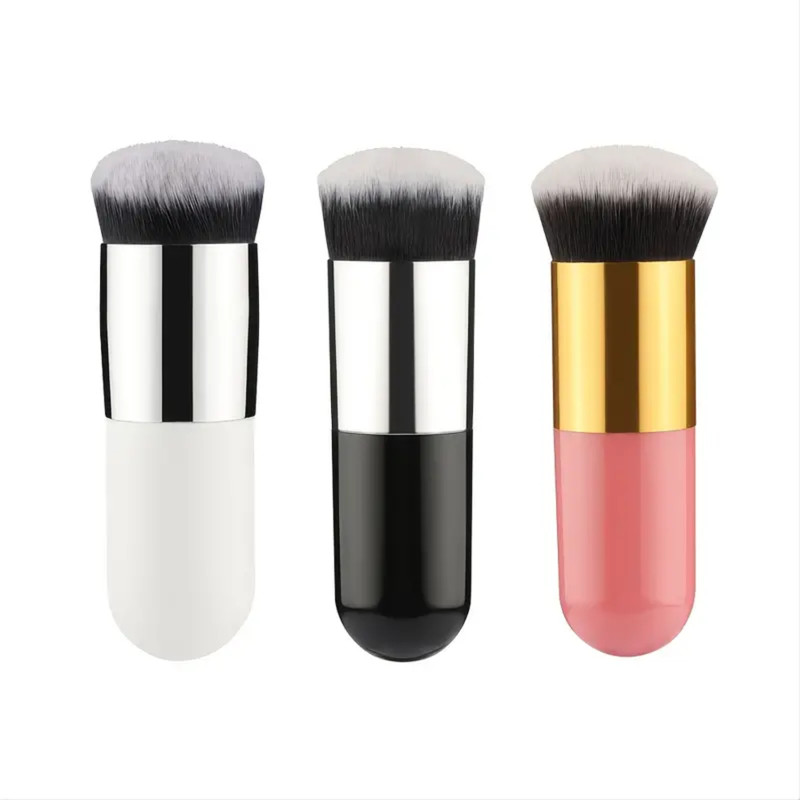 Wholesale Professional Flat Brush for Fashion Makeup, Highlighting and Loose Powder Brush, Beauty Tool