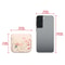 Portable Square Stainless Steel Makeup Mirror, Printed Pattern, Anti Fall, Dirt Resistant, Desktop Handheld Pocket
