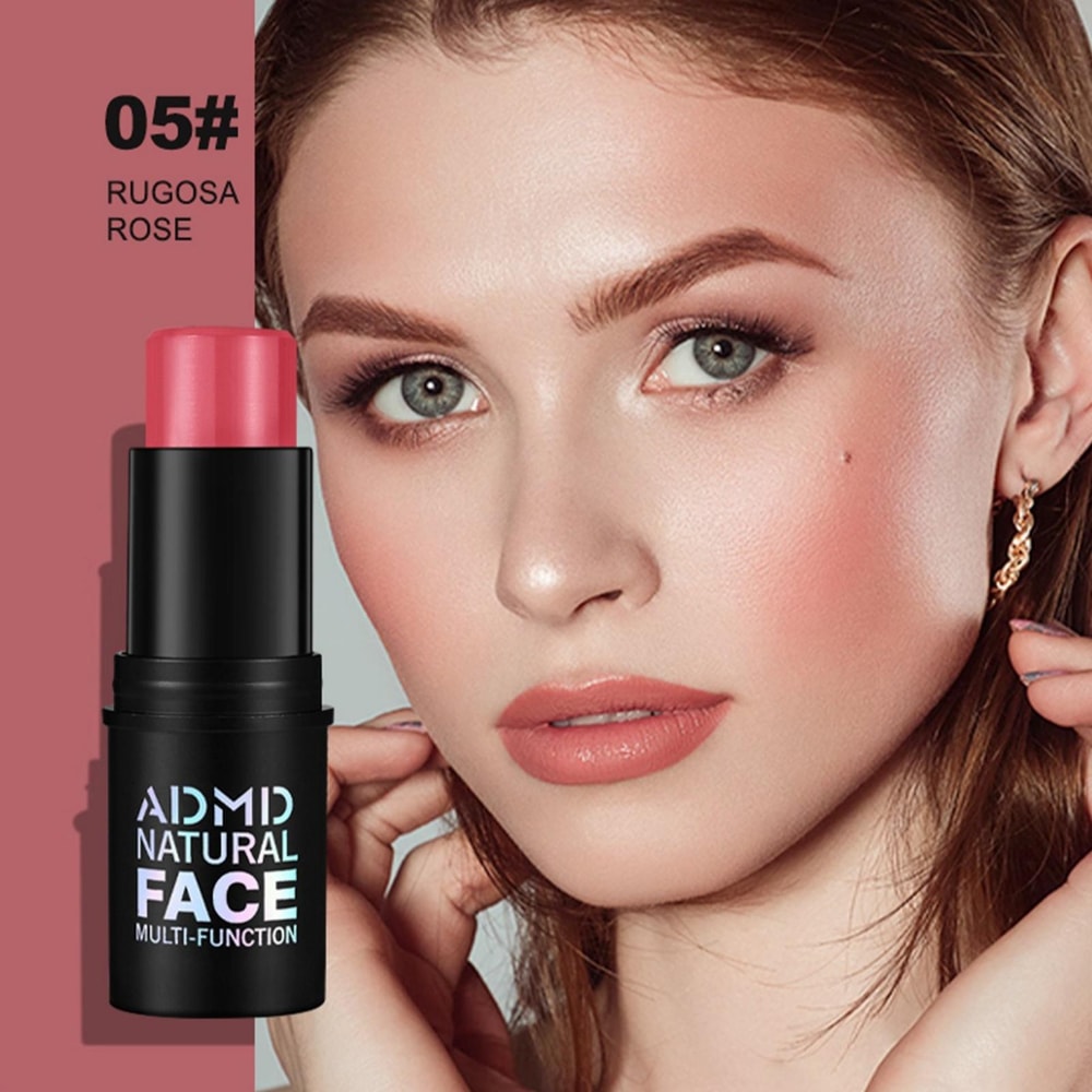 Contour Stick, Blush Stick, Highlight Stick, Shape Facial Contour, Brighten Light Color-Producing Makeup for Beginners