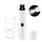 Electric Dog Nail Grinder with LED Light, Rechargeable USB Pet Nail Clipper for Quiet, Safe Trimming of Dog & Cat Paws