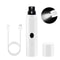 Electric Dog Nail Grinder with LED Light, Rechargeable USB Pet Nail Clipper for Quiet, Safe Trimming of Dog & Cat Paws