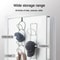 5-Hook Storage Rack Organizer, Space-Saving Hat, Scarf, Bag Hanger for Closet, Bedroom, or Door