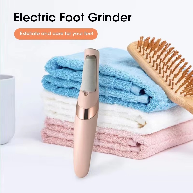 NEW USB Electric Dead Skin Pedicure Tool, Rechargeable Automatic Foot Grinder, Callus Remover with 2 Roller Heads