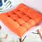 Colourful Chunky Seat Pads Cushion, Tie-On Chair Cushion for Office, Garden, Dining Kitchen, Soft Suede Square Seat