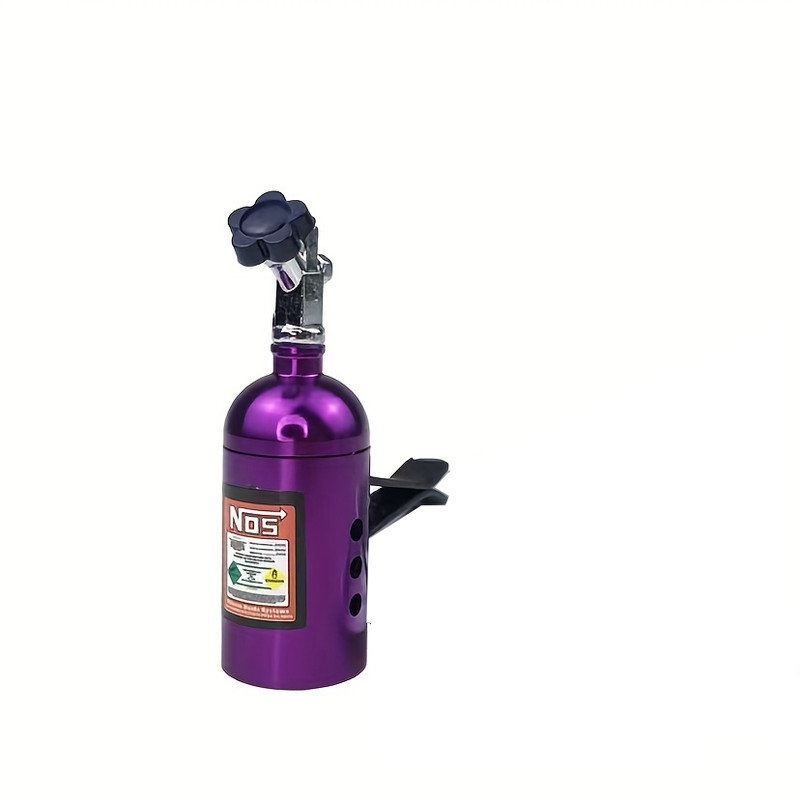 Hot Sale NOS Nitrogen Bottle Car Air Freshener, Auto Vent Clip Aromatherapy Perfume for Long-Lasting Fragrance