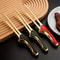 1pc Stainless Steel Kitchen Tongs, Metal Food Tongs with Non-Slip Comfort Grip, Non-Stick Head for Cooking and Serving