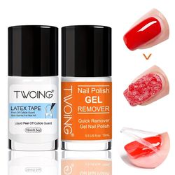 nail polish gel remover set, fast quick remover polish, with gel nail polish remover, nail latex tape for nail salon