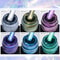 7ML Aurora Top Coat, Reflective Glitter Gel Nail Polish 6 Colors, Semi Permanent UV Gel Nail Art
