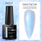 7ML Aurora Top Coat, Reflective Glitter Gel Nail Polish 6 Colors, Semi Permanent UV Gel Nail Art