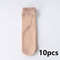 CHRLEISURE 10PCS Mens Steel Hosiery Socks Wear Resistant Thin Breathable Ice Silk Socks With Deodor 8