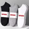 Mens Breathable Ankle Socks, Spring Summer Thin Cotton Socks for Casual & Business Wear