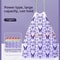 Lavender Scented Large Capacity Drawstring Trash Bags with Handles for Kitchen, Bathroom, Bedroom & Living Room