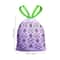 Lavender Scented Large Capacity Drawstring Trash Bags with Handles for Kitchen, Bathroom, Bedroom & Living Room