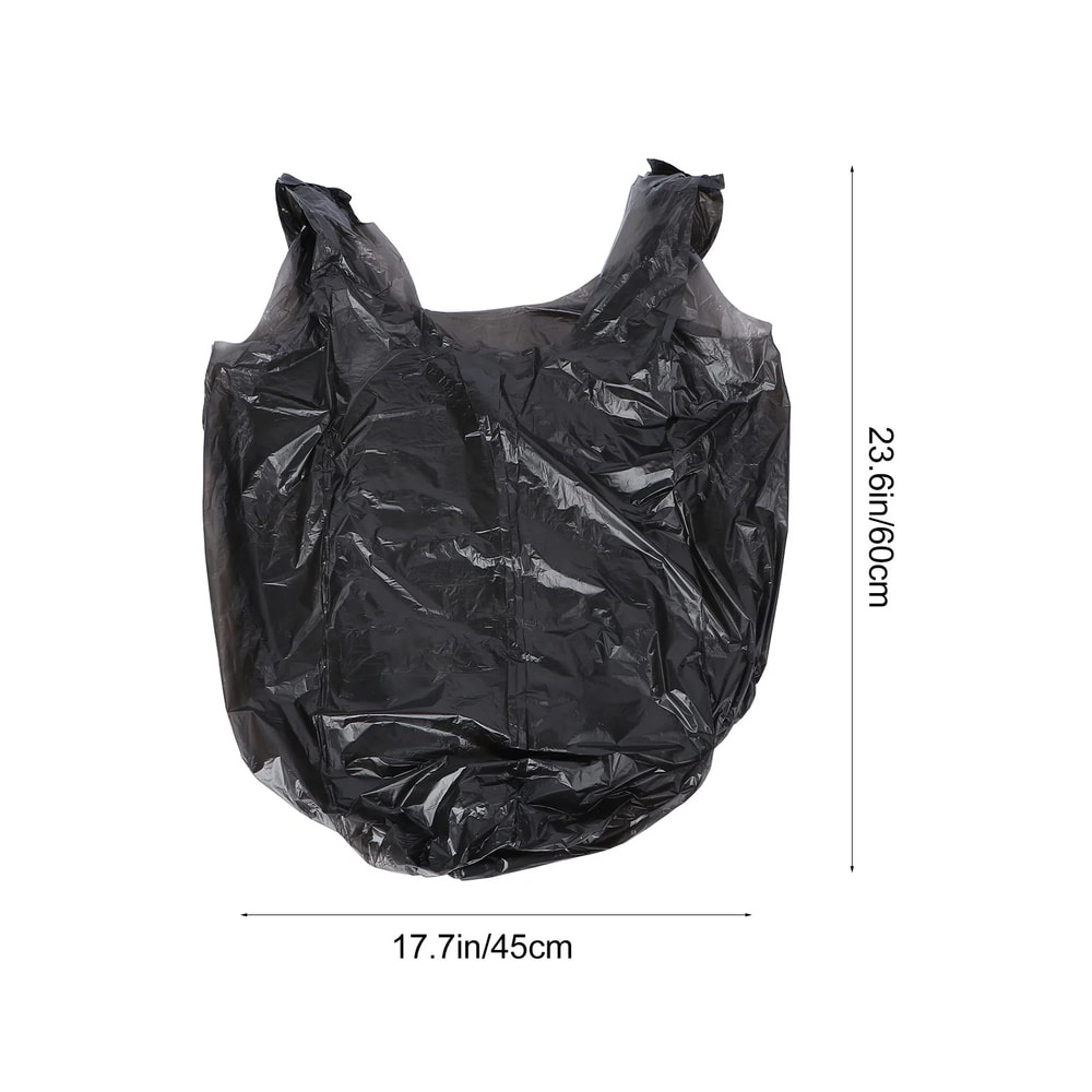 Durable Rolls Garbage Bags Dustbin Disposable Trash Dusbin Large, Office Vest, Strong Leak-Proof Waste