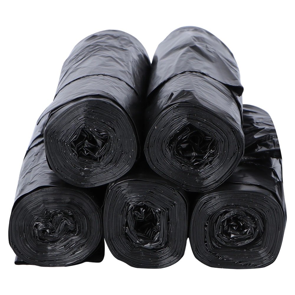 Durable Rolls Garbage Bags Dustbin Disposable Trash Dusbin Large, Office Vest, Strong Leak-Proof Waste