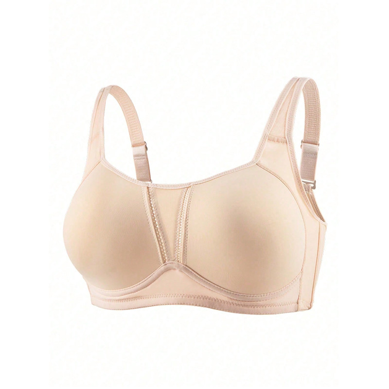 UltraThin Design Sports Bra For Women Full Cup Shockproof  AntiSagging For Running Seamless Gatheri 5