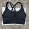 Solid Color Womens Cross Back Fitness Sport Bra, High Strength Tight Top for Comprehensive Training, Gym, Yoga